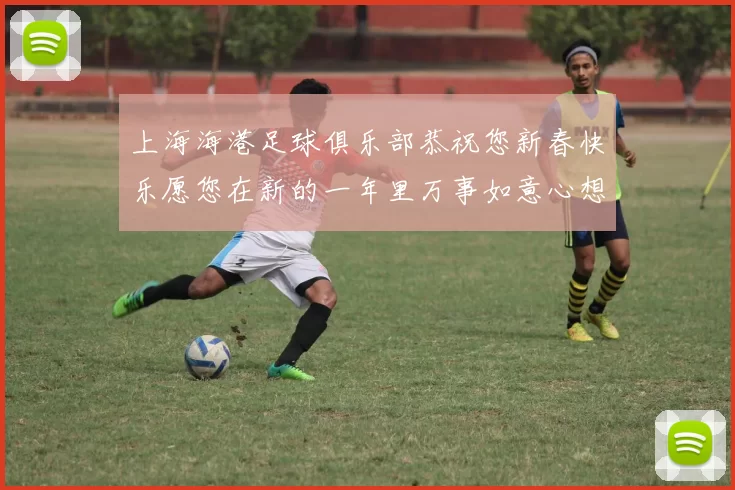 上海海港足球俱乐部恭祝您新春快乐愿您在新的一年里万事如意心想事成